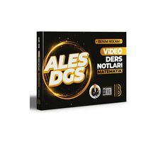 Benim Hocam 2024 ALES DGS Matematik Video Ders Notları