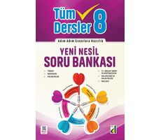 Damla 8. Sınıf Yeni Nesil Tüm Dersler Soru Bankası