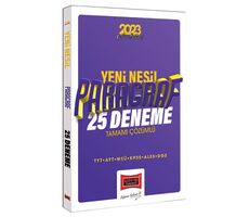 Yargı 2023 KPSS TYT AYT ALES DGS MSÜ Tamamı Çözümlü Yeni Nesil Paragraf 25 Deneme Sınavı