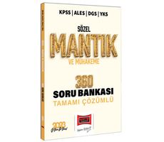 Yargı 2023 KPSS ALES DGS YKS Sözel Mantık ve Muhakeme Tamamı Çözümlü 360 Soru Bankası