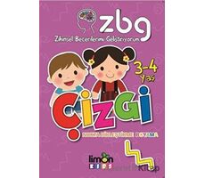 Zihinsel Becerilerimi Geliştiriyorum 3-4 Yaş Çizgi - Kolektif - limonKIDS