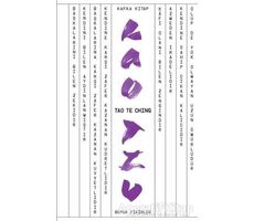 Tao Te Ching - Lao Tzu - Kafka Kitap