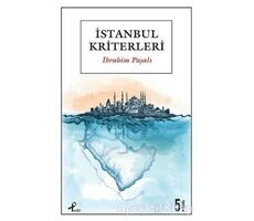İstanbul Kriterleri - İbrahim Paşalı - Profil Kitap