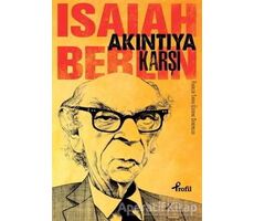 Akıntıya Karşı - İsaiah Berlin - Profil Kitap