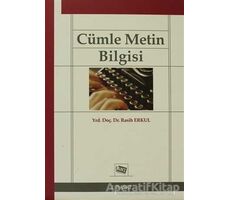 Cümle ve Metin Bilgisi - Rasih Erkul - Anı Yayıncılık