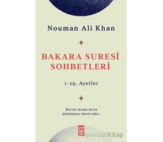 Bakara Suresi Sohbetleri - Nouman Ali Khan - Timaş Yayınları