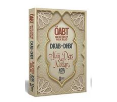 İsem 2023 ÖABT Din Kültürü ve Ahlak Bilgisi DHBT Alan Ders Notları