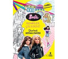 Barbie - Renkler Çıldırdı! Çıkartmalı Boyama Partisi - Kolektif - Doğan Çocuk