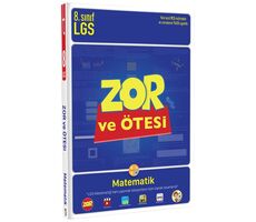 Tonguç Akademi 8. Sınıf LGS Zor ve Ötesi Matematik Soru Bankası