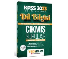 Yediiklim 2023 KPSS Dil Bilgisi Konularına Göre Tamamı Çözümlü Çıkmış Sorular