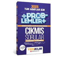 Yediiklim 2023 Tüm Adayları İçin Problemler Konularına Göre Tamamı Çözümlü Çıkmış Sorular