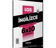 2024 LGS 1. Dönem Konuları İngilizce 6 Deneme Marka Yayınları - Kolektif - Marka Yayınları