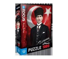 Mustafa Kemal Atatürk 1000 Parça Puzzle Blue Focus Games