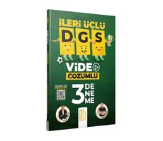 Benim Hocam 2023 DGS İleri Üçlü Video Çözümlü 3 Deneme