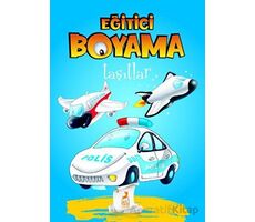 Eğitici Öğretici Boyama - Taşıtlar - Kolektif - Ren Çocuk