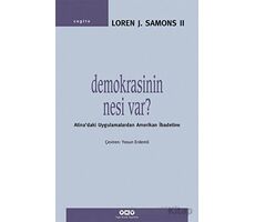 Demokrasinin Nesi Var? - Loren J. Samons - Yapı Kredi Yayınları