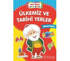 Ülkemiz ve Tarihi Yerler - Okul Öncesi Boya-Öğren - Kolektif - Beyaz Balina Yayınları