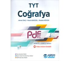 TYT Coğrafya PDF Planlı Ders Föyü Eğitim Vadisi Yayınları (Kampanyalı)