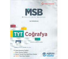 Eğitim Vadisi TYT Coğrafya MSB Modüler Soru Bankası (Kampanyalı)