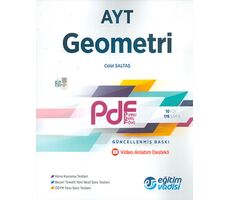 AYT Geometri Planlı Ders Föyü Eğitim Vadisi Yayınları