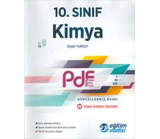 Eğitim Vadisi 10.Sınıf Kimya PDF Video Anlatım