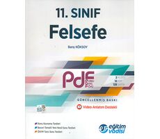 11.Sınıf Felsefe Planlı Ders Föyü Eğitim Vadisi Yayınları