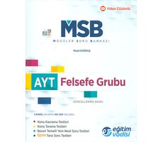 AYT Felsefe Grubu Modüler Soru Bankası Eğitim Vadisi Yayınları