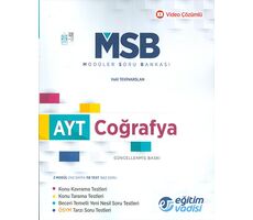 AYT Coğrafya Modüler Soru Bankası Eğitim Vadisi (Kampanyalı)