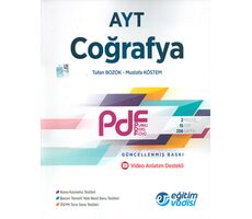 AYT Pdf Coğrafya Video Anlatım Destekli Soru Bankası (Kampanyalı)