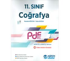 Eğitim Vadisi 11.Sınıf Coğrafya PDF Video Anlatım Destekli