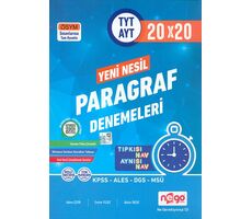 Yeni Nesil 20x20 Paragraf Denemeleri Nego Yayınları