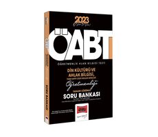 Yargı 2023 KPSS ÖABT Din Kültürü ve Ahlak Bilgisi İmam Hatip Lisesi Dersleri Öğretmenliği Soru