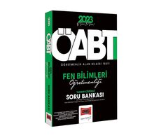 Yargı 2023 KPSS ÖABT Fen Bilimleri Öğretmenliği Tamamı Çözümlü Soru Bankası