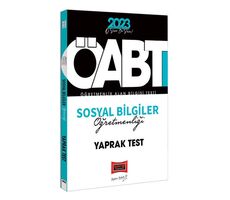 Yargı 2023 KPSS ÖABT Sosyal Bilgiler Öğretmenliği Çek Kopart Yaprak Test