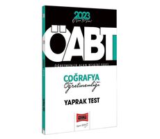 Yargı 2023 KPSS ÖABT Coğrafya Öğretmenliği Çek Kopart Yaprak Test