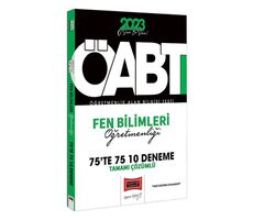 Yargı 2023 KPSS ÖABT Fen Bilimleri Öğretmenliği Tamamı Çözümlü 10 Deneme