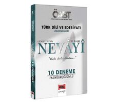 Yargı 2023 KPSS ÖABT Nevayi Türk Dili ve Edebiyatı 10 Fasikül Deneme Tamamı Çözümlü