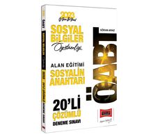 Yargı 2023 ÖABT Sosyal Bilgiler Öğretmenliği Sosyalin Anahtarı Tamamı Çözümlü 20 Deneme