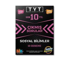 Ünlüler Karması TYT Sosyal Bilimler Çıkmış Sorular Tıpkı Basım 10 Deneme
