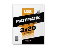 Marka 2024 LGS 1. Dönem Konuları Matematik 3x20 Deneme