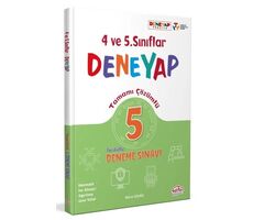 Editör 4-5. Sınıf Deneyap Tamami Çözümlü 5 Deneme Sınavı