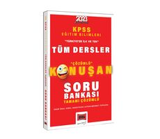 Yargı 2023 KPSS Eğitim Bilimleri Tüm Dersler Tamamı Çözümlü Konuşan Soru Bankası
