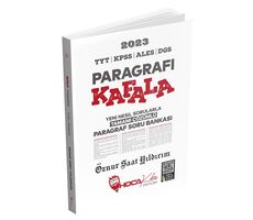Hoca Kafası 2023 KPSS TYT ALES DGS Paragrafı Kafala Soru Bankası Çözümlü - Öznur Saat