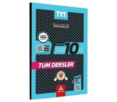 A Yayınları TYT Tüm Dersler Son 10 Yıl Çıkmış Sorular 2012-2021