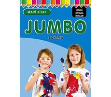 Jumbo Boyama - Mavi Kitap - Kolektif - Parıltı Yayınları