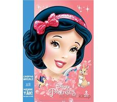 Maskeni Tak Disney Prenses Çıkartma Hediyeli Boyama Kitabı - Kolektif - Doğan Çocuk