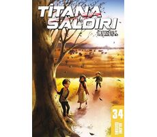 Titana Saldırı 34. Cilt - Hajime İsayama - Gerekli Şeyler Yayıncılık