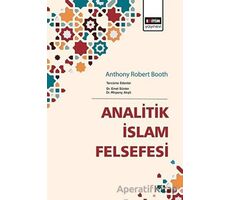 Analitik İslam Felsefesi - Emel Sünter - Eğitim Yayınevi - Ders Kitapları