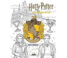 Harry Potter Filmlerinden Resmi Boyama Kitabı - Hufflepuff Özel Baskısı