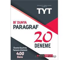 2022 TYT Bi Dünya Paragraf 20 Deneme - Kolektif - Pegem Akademi Yayıncılık